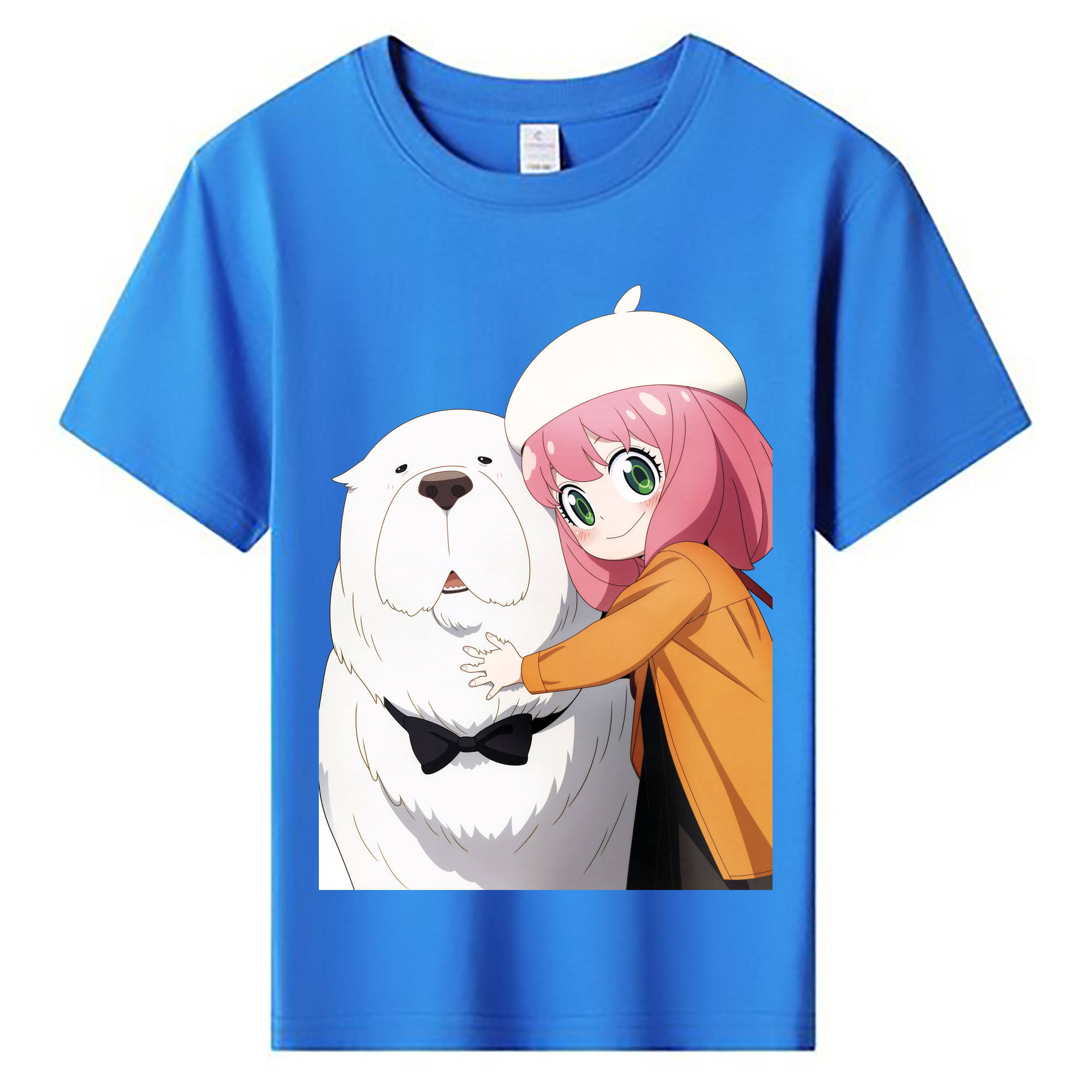 （画像用） SPY×FAMILY间谍家家酒 綿100％キッズTシャツ（フロントプリント）